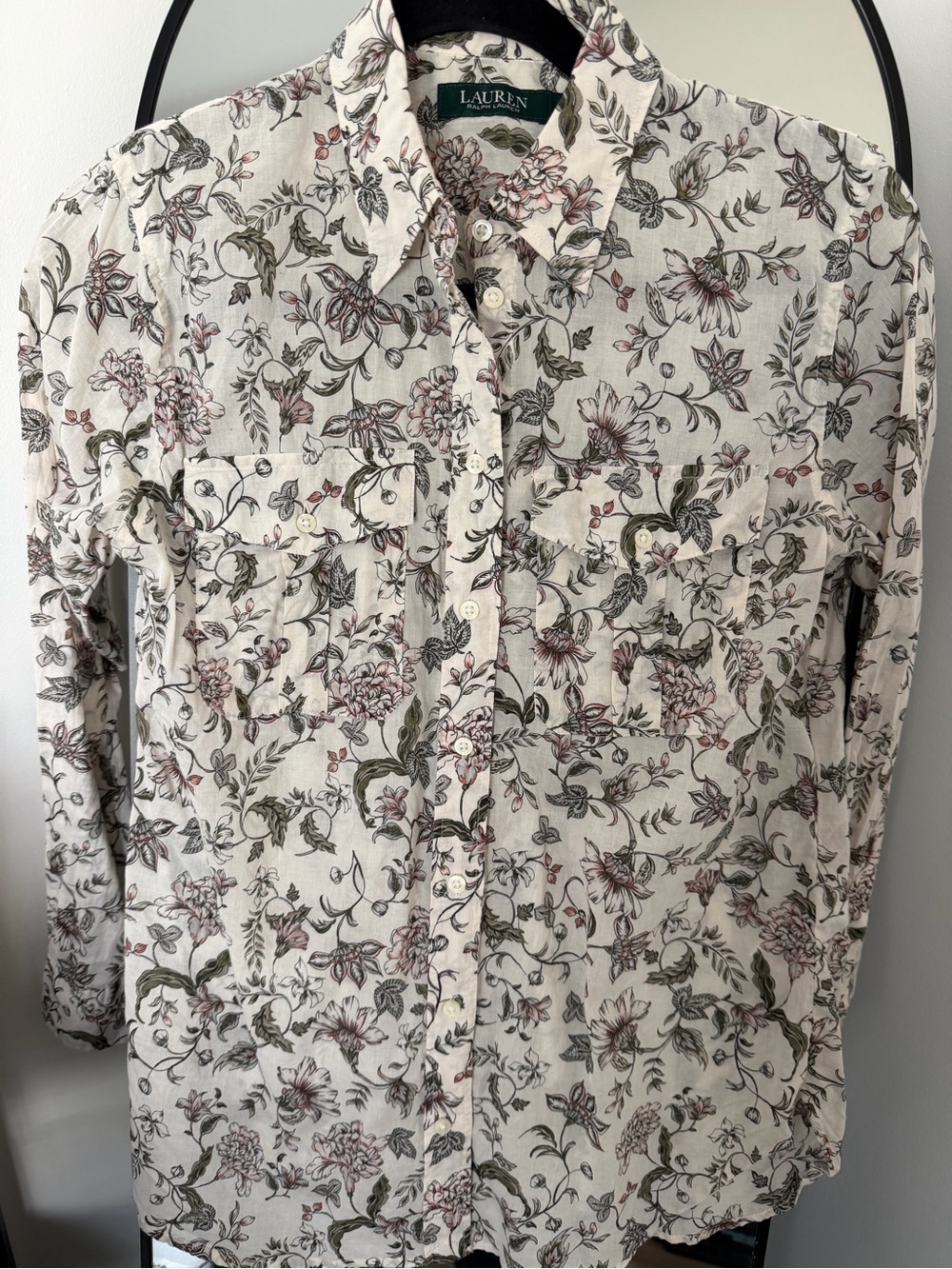 Ralph Lauren Floral cotton shirt
